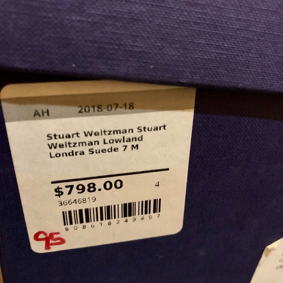 Stuart Weitzman Lowland Suede Over-The-Knee Boot - Picture 7 of 8